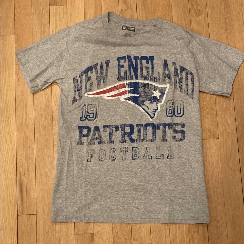 New England Patriots Gray T-Shirt